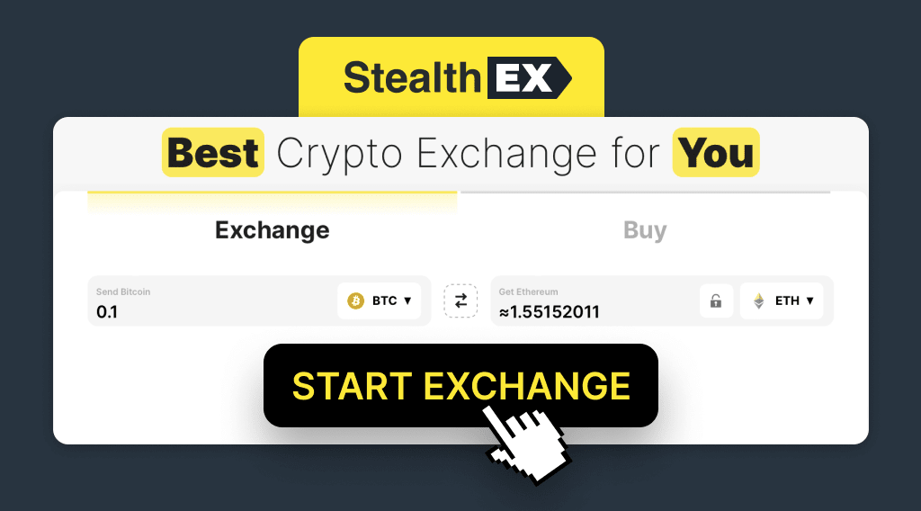 Effortless Crypto Swaps via StealthEX