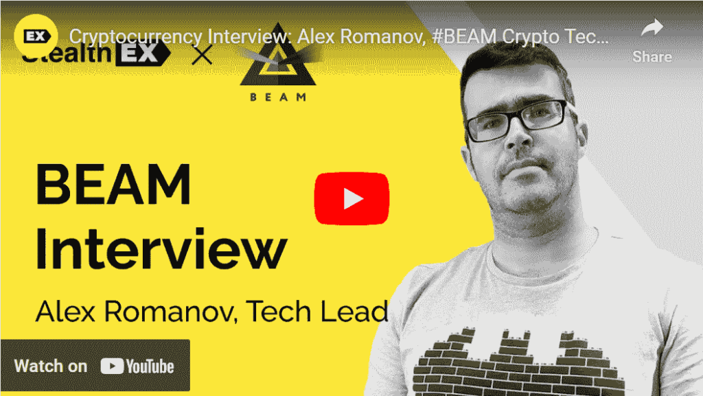 Interview with Alex Romanov, the Tech Lead of BEAM Crypto