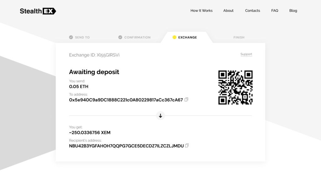 How To Buy Nem Coin On StealthEX. Tutorial article.