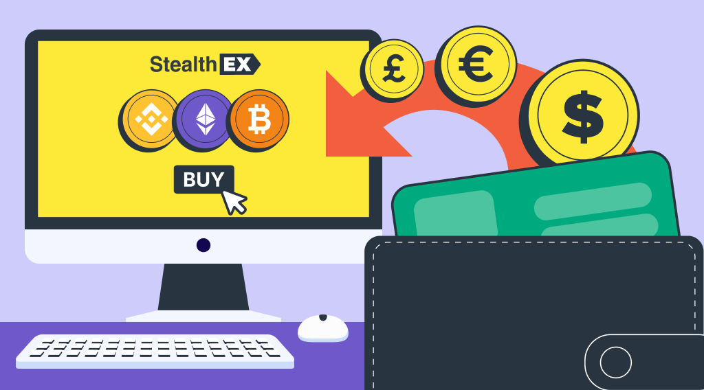 Buy Crypto with Credit Card Seamlessly on StealthEX