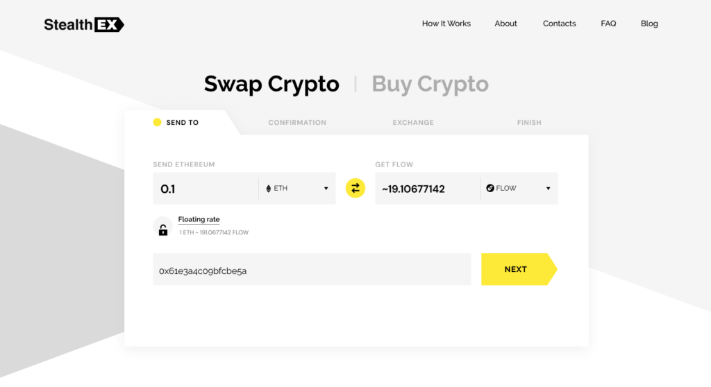 How to buy Flow crypto? Article by StealthEX