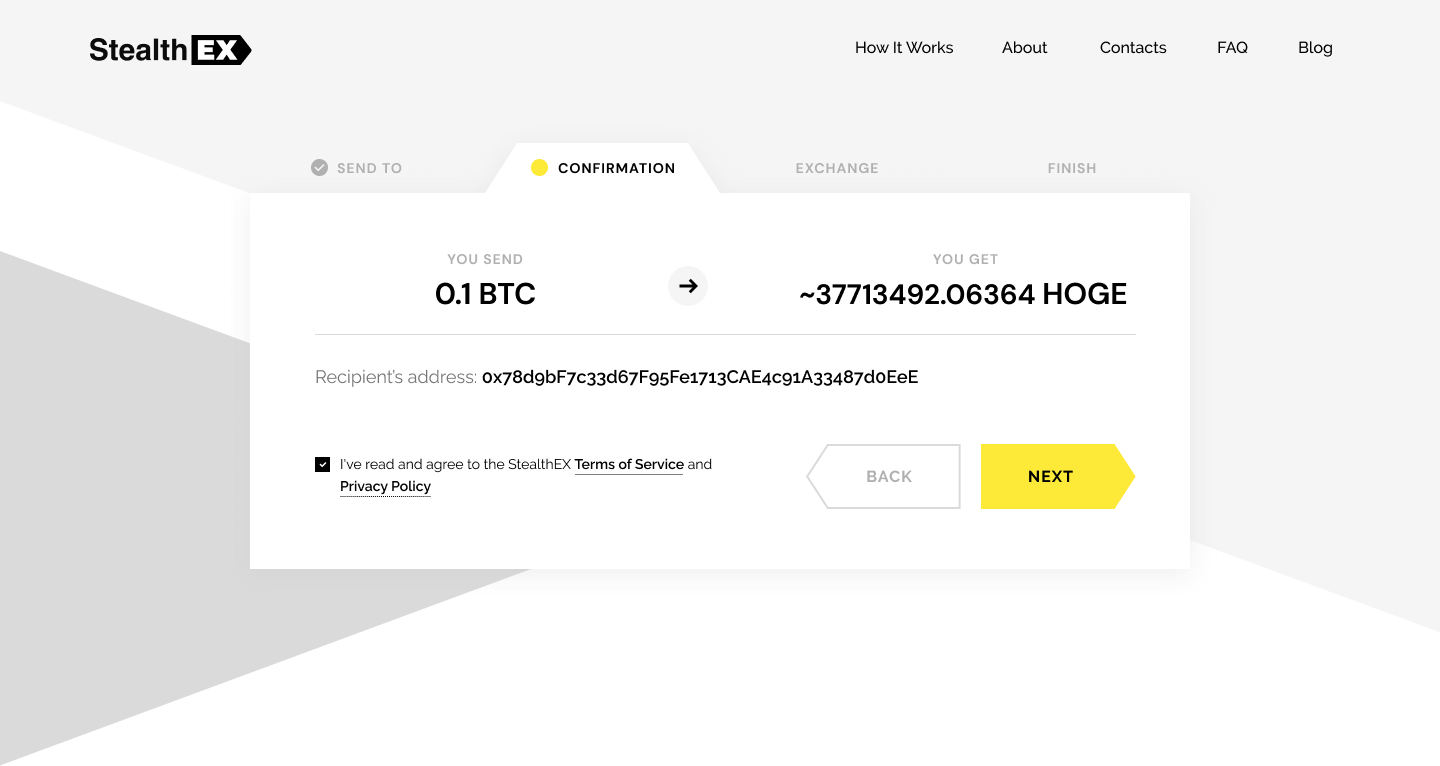 hoge coin exchange