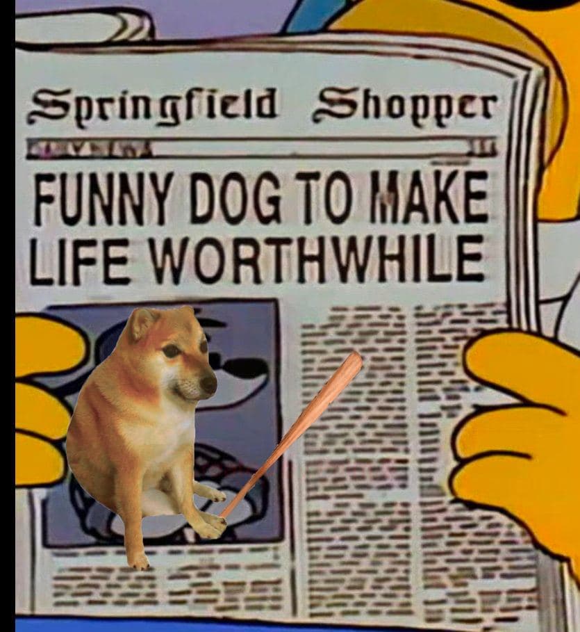 first DogeBonk meme