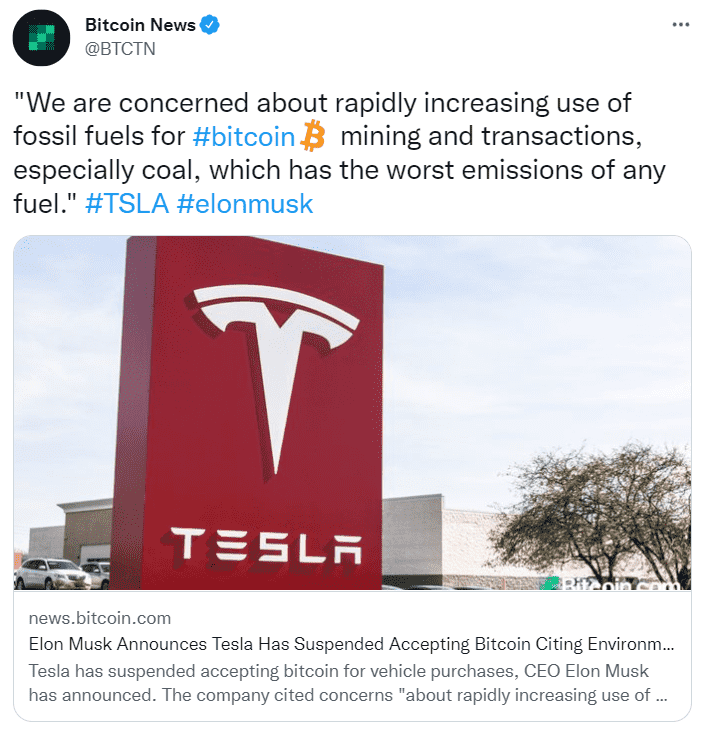 Elon Musk tweet