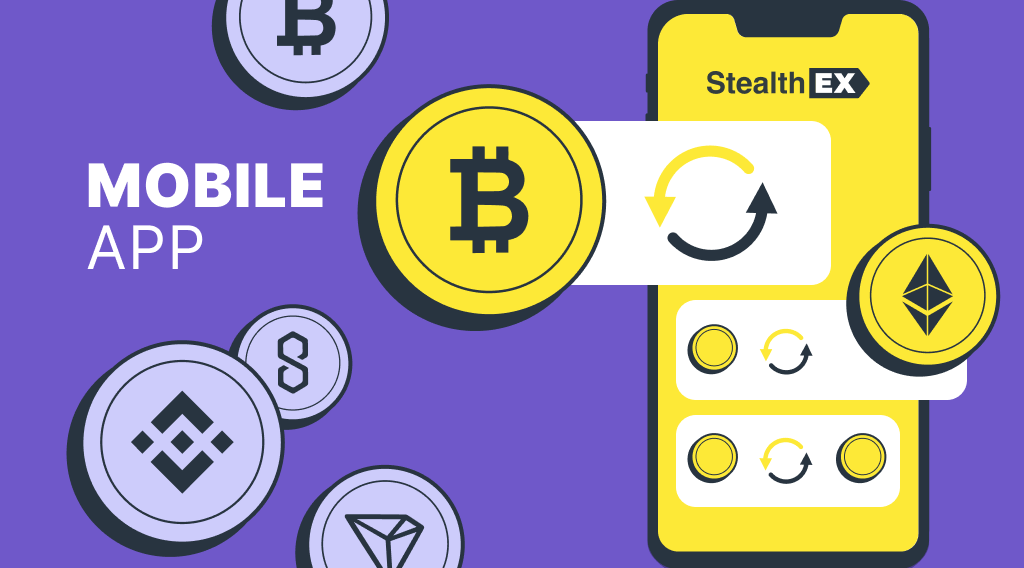 StealthEX Best Crypto Exchange App Is Out!
