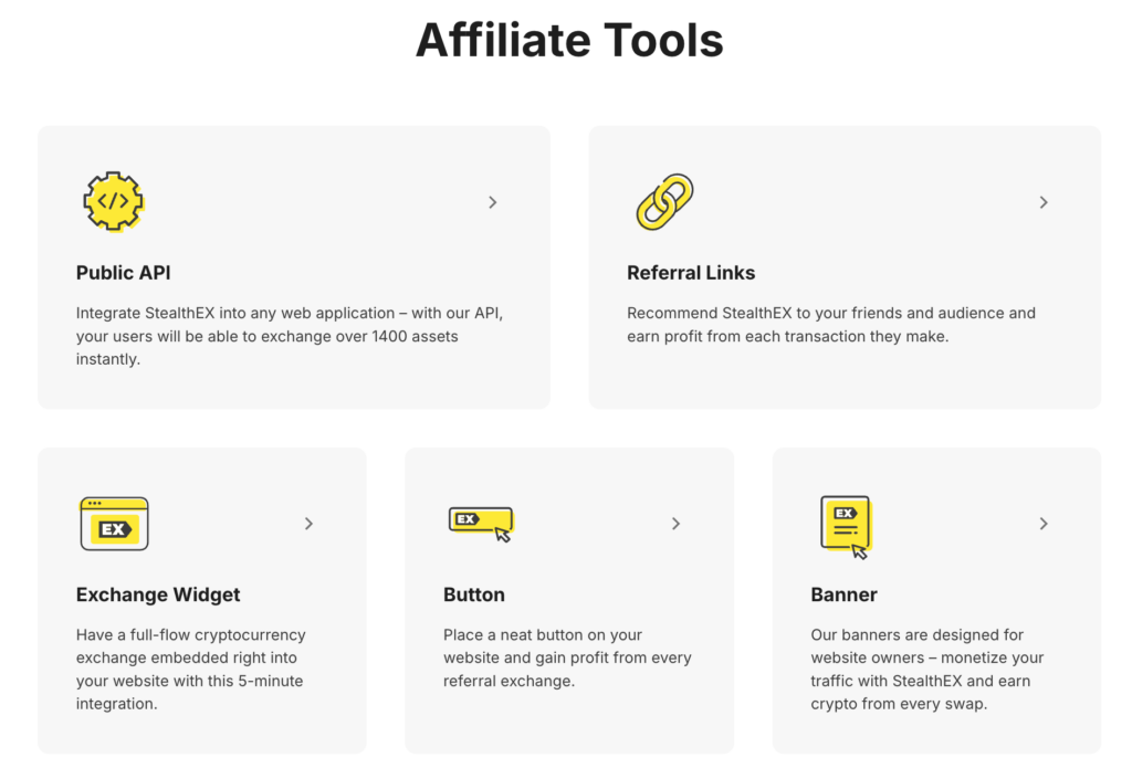 Affiliate Tools