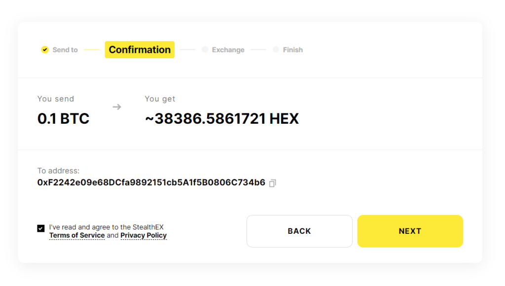 How to buy HEX coin 3-min