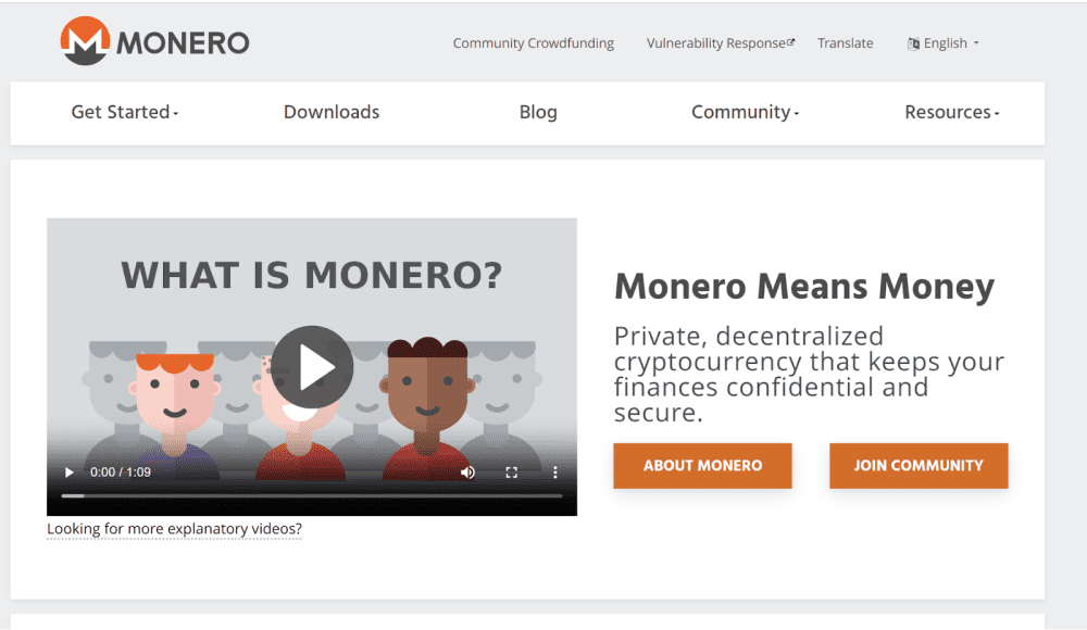 Getmonero - The Main Monero Website