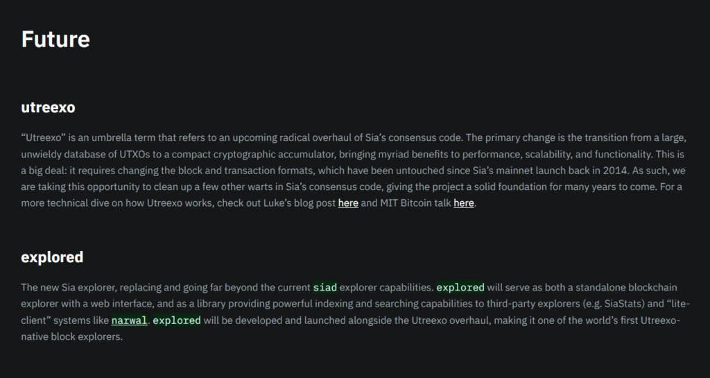 SIA COIN ROADMAP 