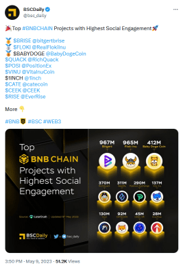 Top BNB-Chain Projects - BRISE