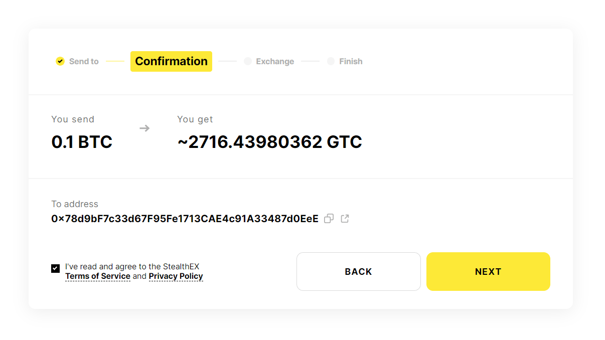 where to buy gtc coin