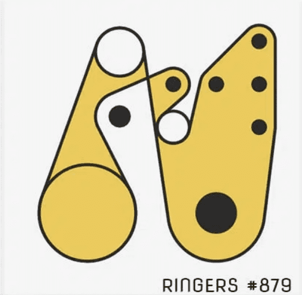 ‘Ringers #879’ by Dmitri Cherniak