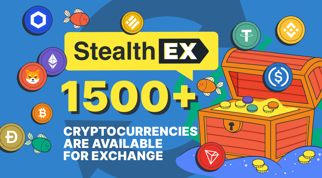 StealthEX Expands Its Top-Notch Collection to 1500 Crypto Assets