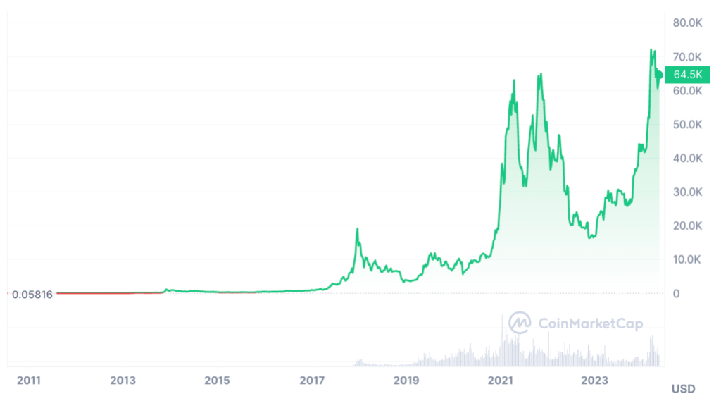 How to Invest in Bitcoin: What if I Invest $100 in BTC? - BTC Price Chart