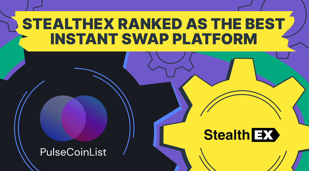 Swap Crypto with PulseCoinList and StealthEX