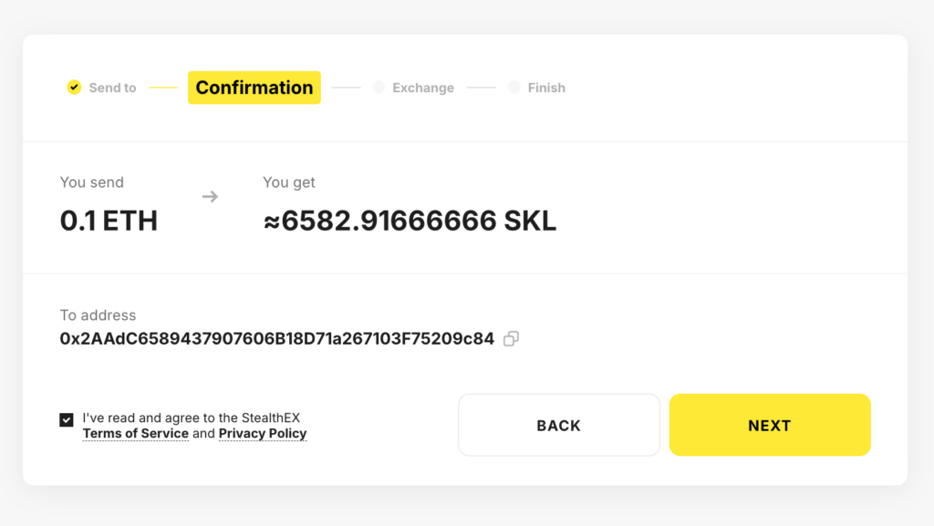 How to Exchange SKALE (SKL): Step-by-Step Guide - 2