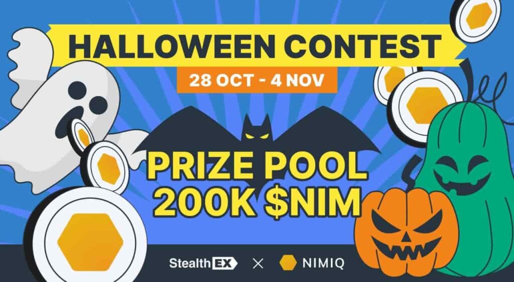 StealthEX x Nimiq Spooktacular Halloween Contest! 